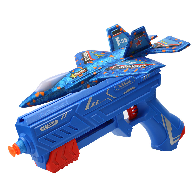 Kids Outdoor Entertainment - Avion de catapulte d'avion de mousse