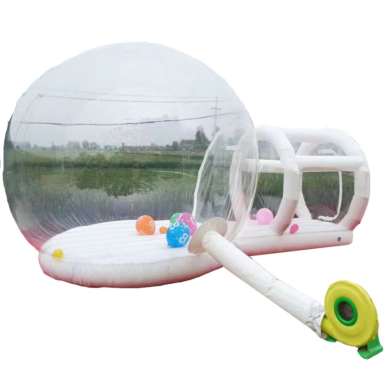Kids Outdoor Jump House - Château gonflable extérieur en PVC blanc,