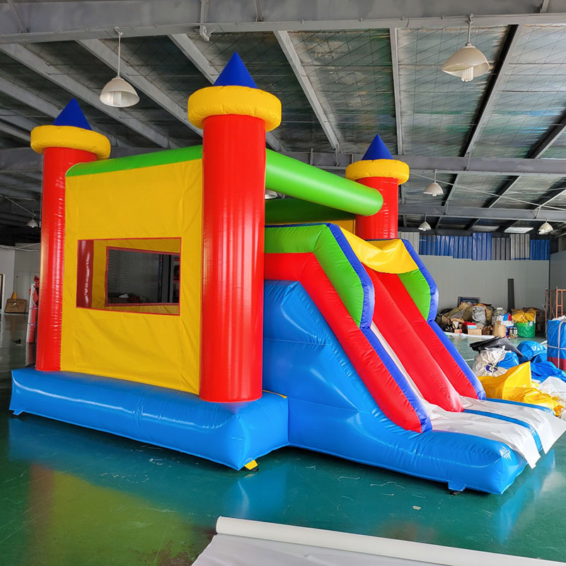 Maison de rebond avec toboggan - Kids Outdoor Jump House avis et prix