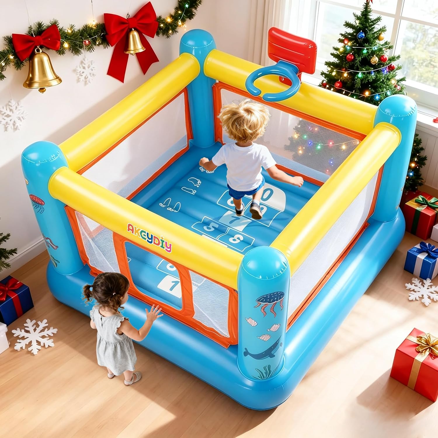 Structure gonflable, structure - Kids Outdoor Jump House avis et prix