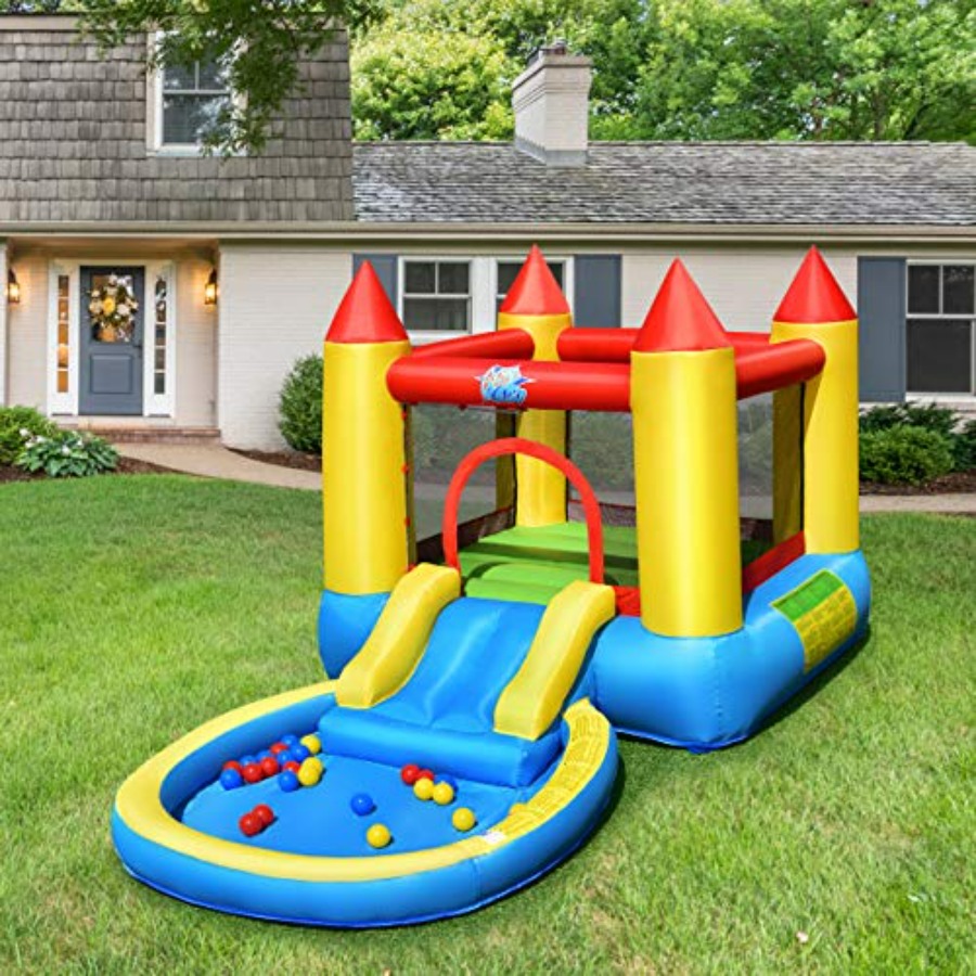 Structure gonflable de jardin  - Kids Outdoor Jump House avis et prix