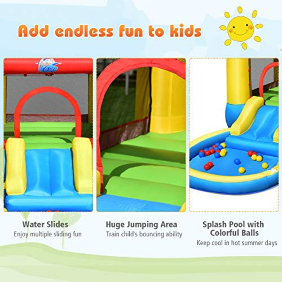 Structure gonflable de jardin  - Kids Outdoor Jump House avis et prix