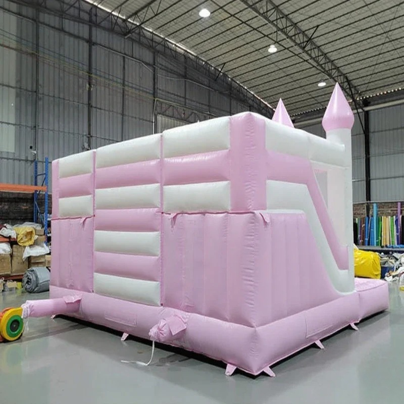 Château gonflable rose de prin - Kids Outdoor Jump House avis et prix