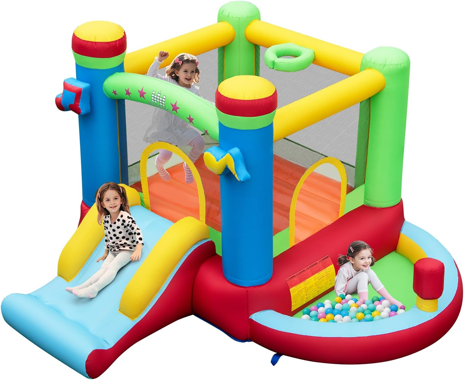 Château gonflable avec piscine - Kids Outdoor Jump House avis et prix