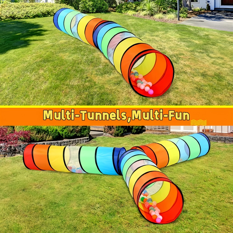 Tunnel de ramper coloré en mai - Kids Outdoor Play Tent avis et prix