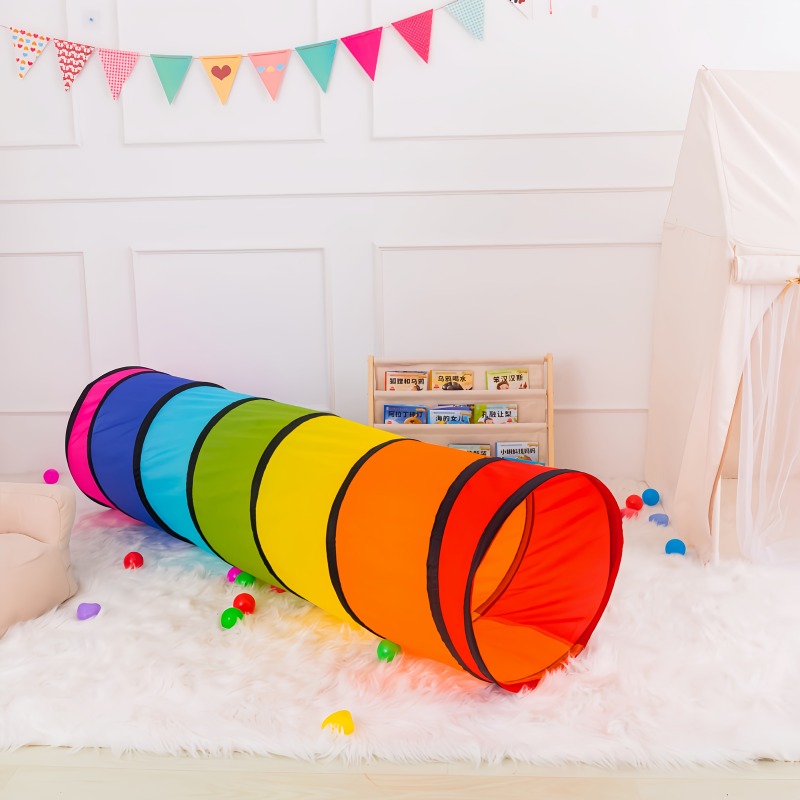 Tunnel de ramper coloré en mai - Kids Outdoor Play Tent avis et prix